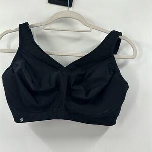 Glamorise Sport black sports bra